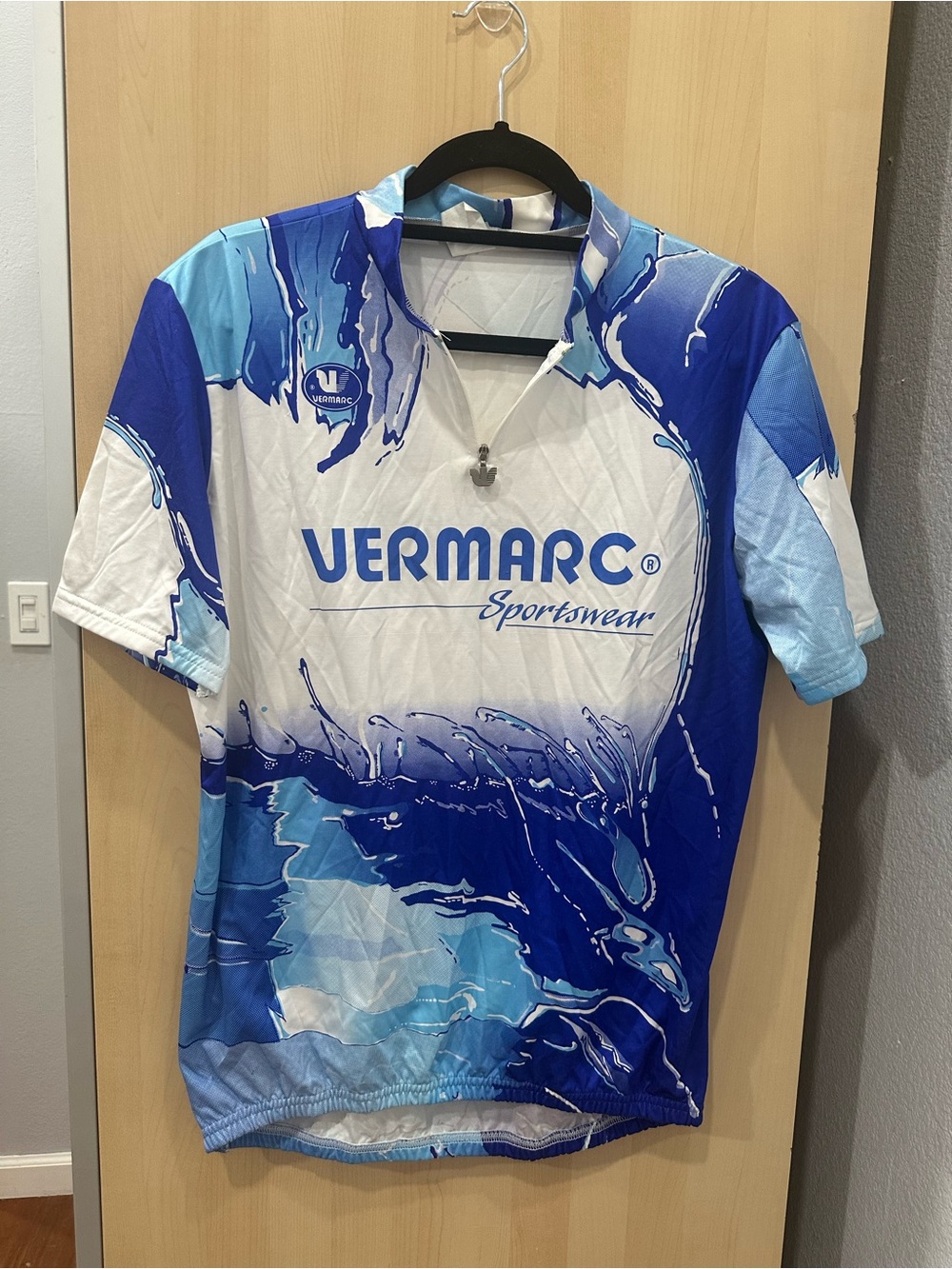Vermarc Cycling Body Jersey t-shirt zip sport Size XXXL